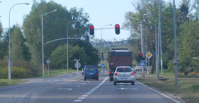 Skrzyżowanie w Pucku