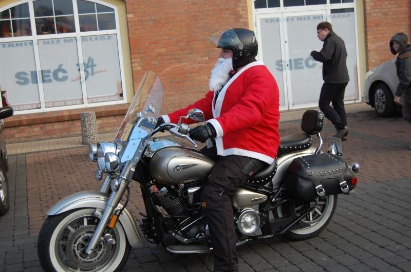 MotoMikołaje w Kwidzynie: W weekend można było spotkać Mikołaja na motorze