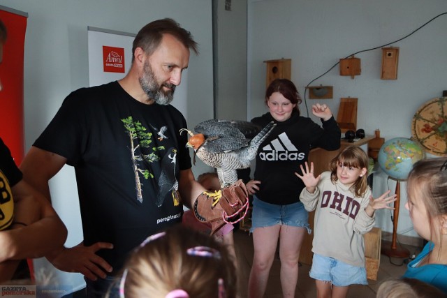 Spotkanie we Włocławskim Centrum Edukacji Ekologicznej - Sławomir Sielicki spotkał się z podopiecznymi świetlicy MOPR "Zapiecek" przy ul. 3 Maja.