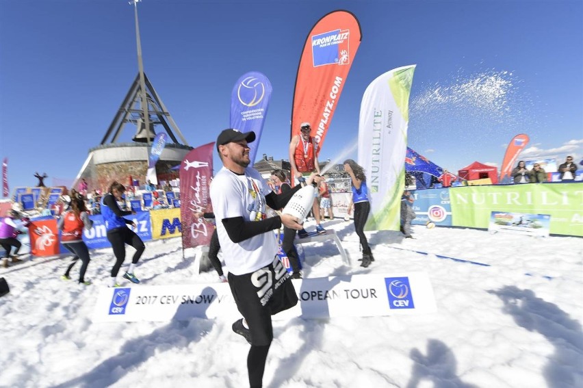 Michał Matyja obronił tytuł Mistrza Europy w siatkówce na śniegu!