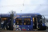Świąteczny tramwaj w Warszawie 2023. Wyjątkowy skład wyjechał na stołeczne tory
