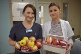 Szamotuły. Smaczne i zdrowe jabłka dla pacjentów szpitala [ZDJĘCIA]