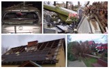 Huraganowy wiatr w Beskidach: Halny zrywał dachy i łamał drzewa. Trwa liczenie strat [ZDJĘCIA]