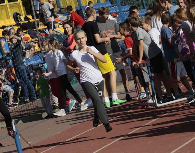 Jesienne Biegi Przełajowe Puck 2014, stadion w Pucku