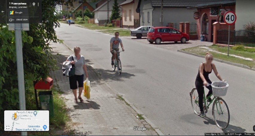 Kamery Google Street View w Biłgoraju. Sprawdź, czy jesteś na zdjęciach?