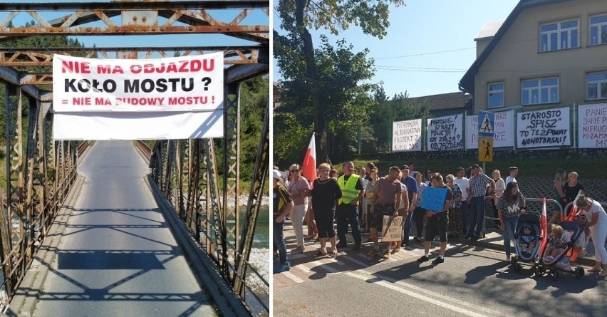 Spisz. Górale z Trybsza boją się, że zostaną odcięci od świata na dwa lata 