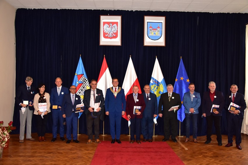 Przedsiębiorstwa otrzymały Honorowe Medale Burmistrza Żnina.