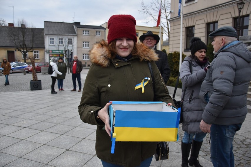 Kolejny marsz solidarności z Ukrainą przeszedł ulicami Grodziska Wielkopolskiego