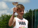 Kacper Gos wygrał bieg na 300 m