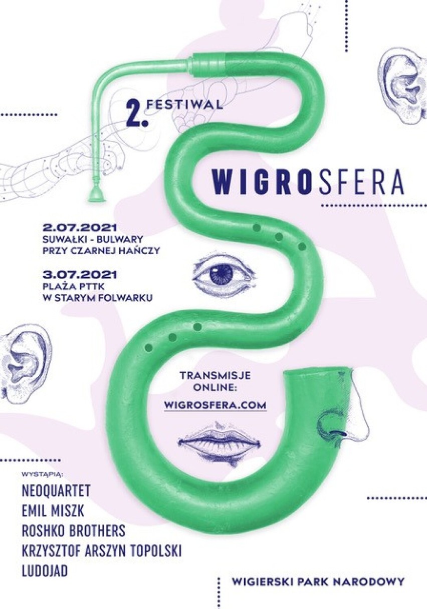 Festiwal Wigrosfera w Suwałkach i nad Wigrami. [Zdjęcia, program]