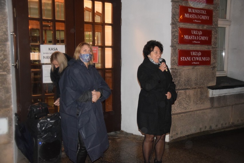 Strajk kobiet. Pleszewianki znów protestowały przeciwko orzeczeniu Trybunału Konstytucyjnego