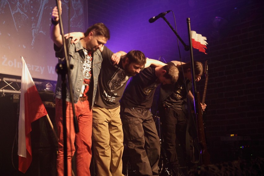 Koncert „Żołnierze Wyklęci” - zagrali De Press i Forteca