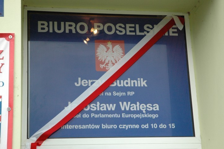 W Wejherowie otwarto biuro poselskie europosła Jarosława Wałęsy