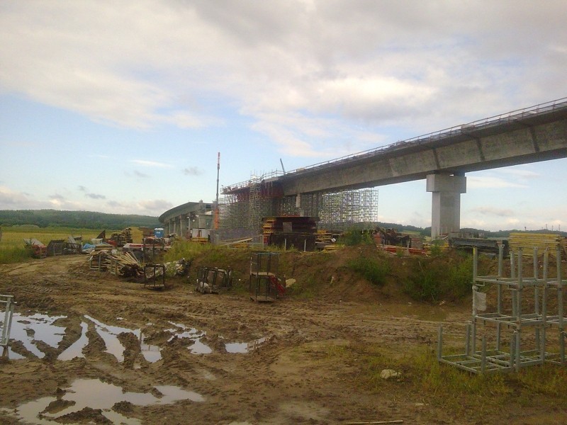 Most w Kwidzynie: Internauta odwiedził plac budowy mostu przez Wisłę