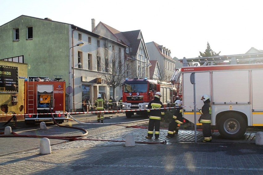 Złotów. Pożar mieszkania w kamienicy przy ulicy Wojska Polskiego