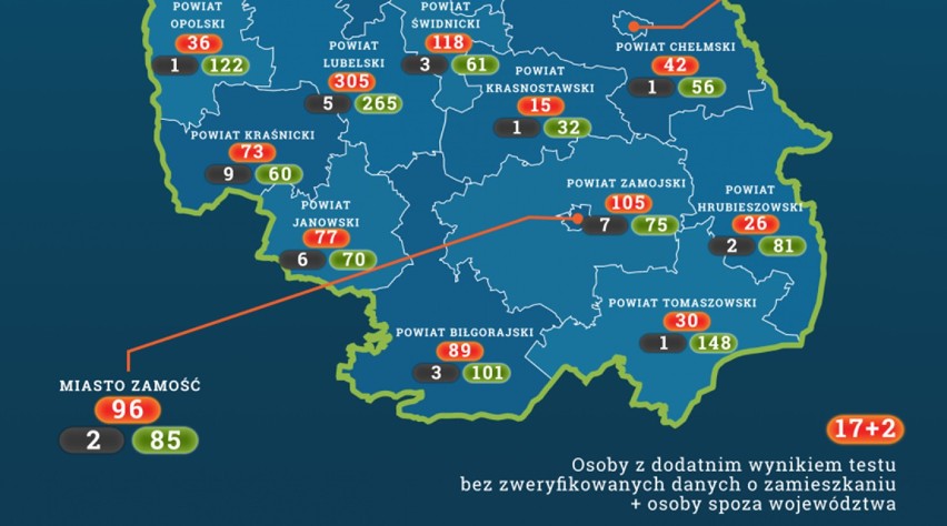 Sytuacja epidemiologiczna w województwie lubelskim – 15...