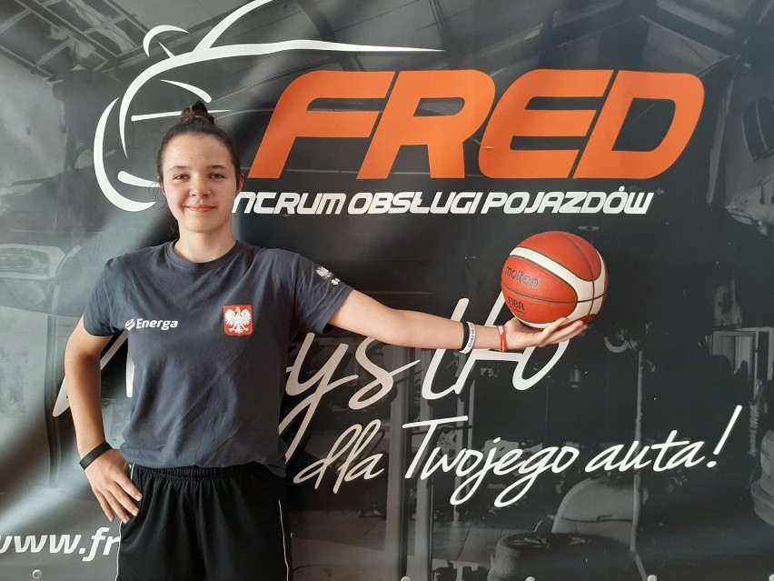 Zawodniczka UKS Basket Fred Kielno w kadrze Polski U-14 kobiet