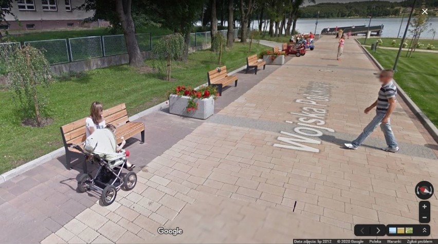 Mieszkańcy Chodzieży w Google Street View. Kto "załapał" się na zdjęcie?