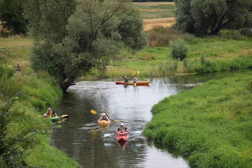 Rzeka Prosna stanowi dużą atrakcję turystyczną dla amatorów...