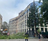 Biurowiec LvivTech.City we Lwowie zbombardowany. Budynek został zaprojektowany przez architektów z Warszawy