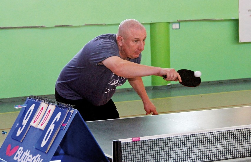 Roman Leszek zwyciężył w tenisowej Grupie A.