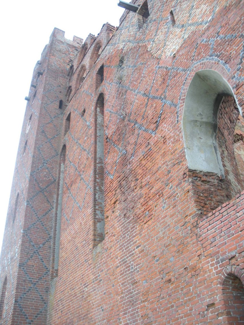 Ruiny zamku krzyżackiego w Radzyniu Chełmińskim