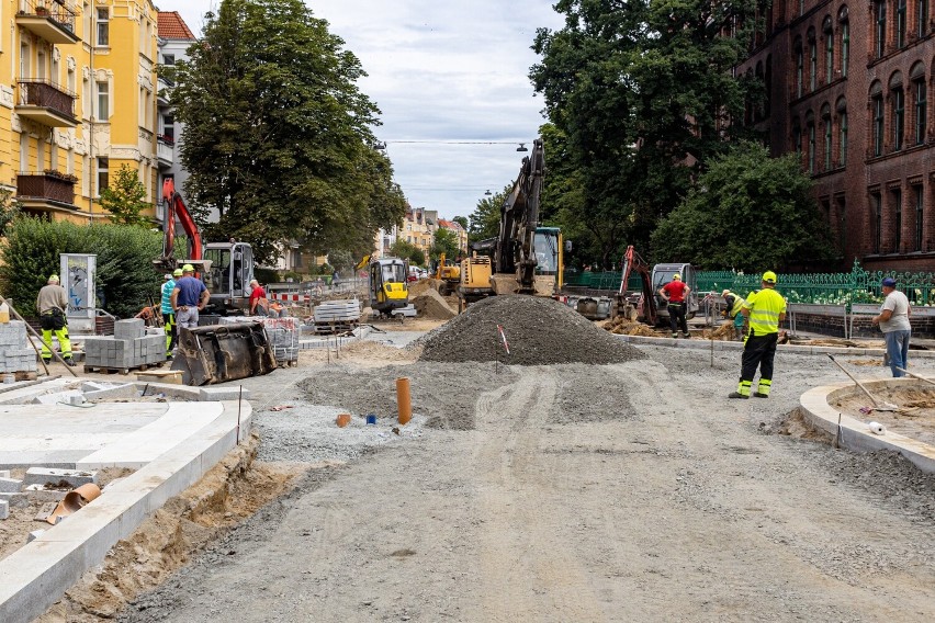 Kiedy koniec remontu na ulicy Śmiałego w Szczecinie? Nieprędko...