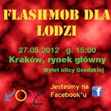 Flash Moby promujące Łódź w Poznaniu i Krakowie