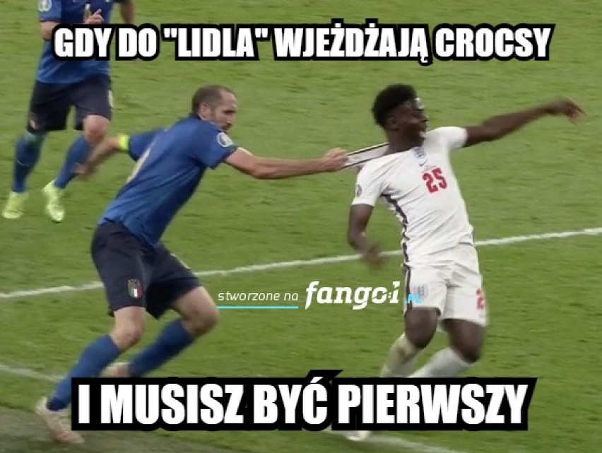 Memy po finale Euro 2020 Włochy - Anglia

Zobacz kolejne...