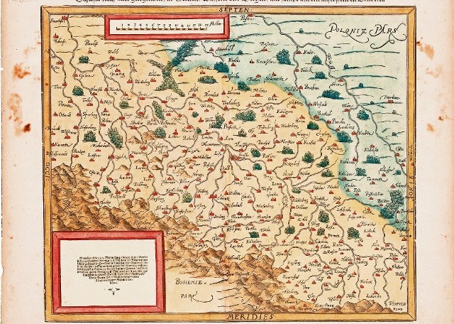 Mapa Śląska z 1588 r. to przeróbka najstarszego przekazu kartograficznego Śląska (1561) autorstwa Martina Helwiga, dokonana przez Davida Wolckensteina. Łańcuchy górskie Sudetów, Beskidów Zachodnich i Jesieników zaznaczono kopczykami (mało proporcjonalnie). Oznaczono sieć hydrograficzną i miasta, zamki i klasztory plastycznymi uproszczonymi widoczkami. W lewym dolnym rogu znajduje się tekst o krajach sąsiadujących ze Śląskiem (od zach. Łużyce, od płd. Czechy i Morawy, od wsch. Polskę).