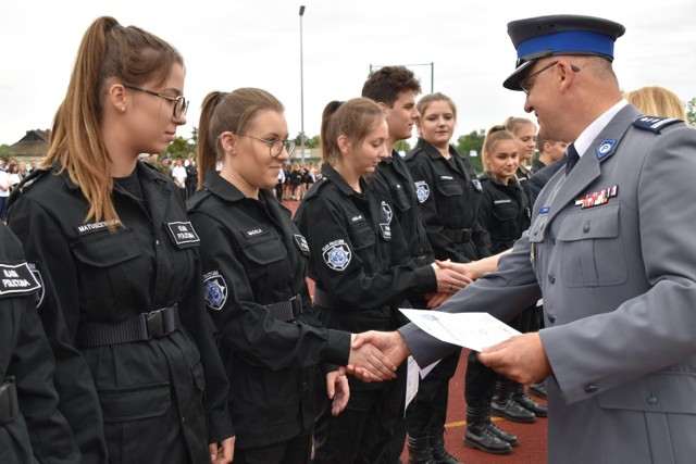 W poniedziałek podejrzeliśmy jak rok szkolny rozpoczynali uczniowie ZST w Śremie