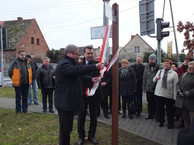 Otwarcie szlaku w na terenie gminy Miedzichowo