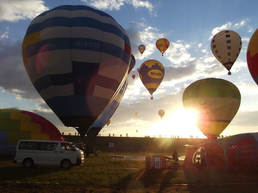 Dolsk: balony latały nad okolicą. I Balonowe Mistrzostwa...