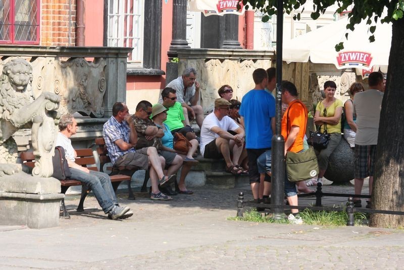 Upalne lato w Gdańsku. Zobacz jak gdańszczanie radzą sobie z wysokimi temperaturami [ZDJĘCIA]