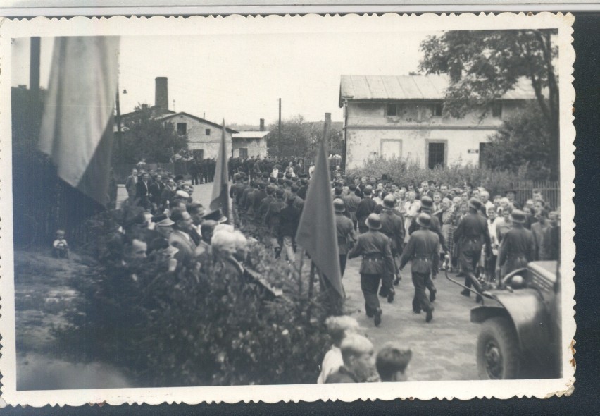 1945 rok - ulica Główna w Świerklańcu