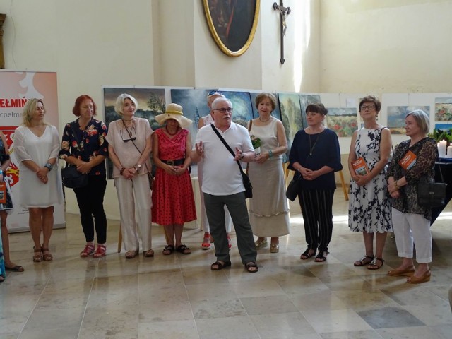 Prace artystów biorących udział w plenerze w powiecie chełmińskim można oglądać w kościele pw. śś. Piotra i Pawła przy ul. Wodnej w Chełmnie