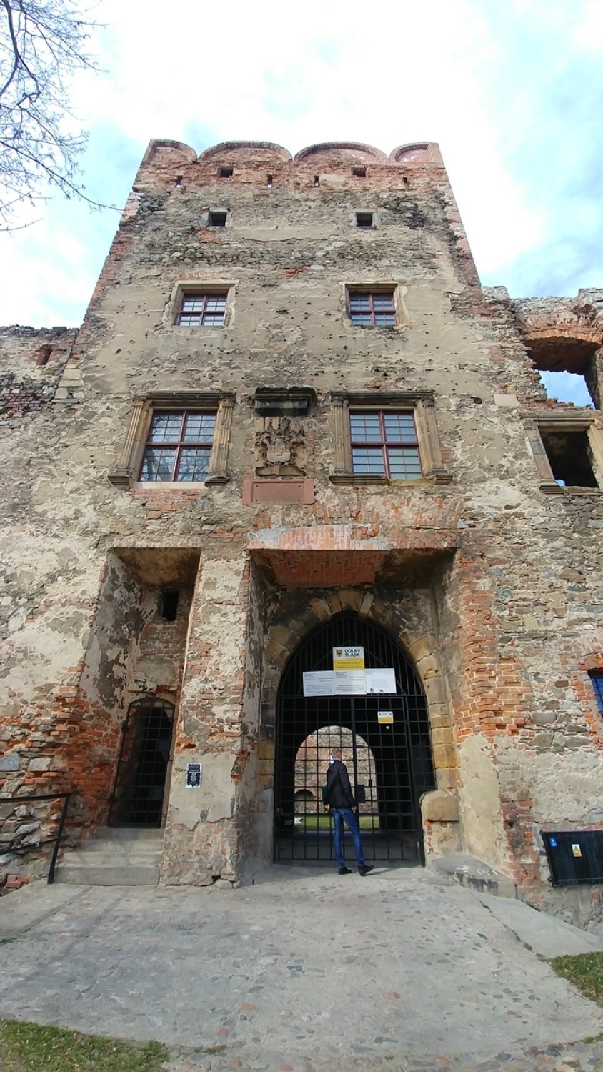 Ruiny zamku w Ząbkowicach Śląskich