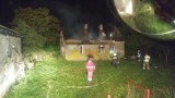Chojno. Pożar domu jednorodzinnego w gminie Chrostkowo. Jedna osoba w szpitalu 
