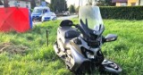 Śmiertelny wypadek w Kętach. Zginął motocyklista. Tragedia na skrzyżowaniu ulic Staszica i Łokietka. Wezwano też helikopter LPR