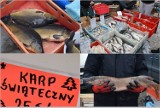 Takie są ceny karpia i innych ryb na targowiskach we Włocławku. Zdjęcia