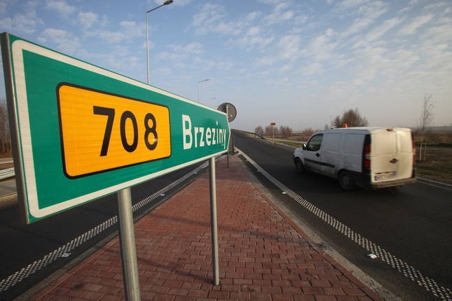 Cała trasa, czyli 40 km między Ozorkowem i Brzezinami,...