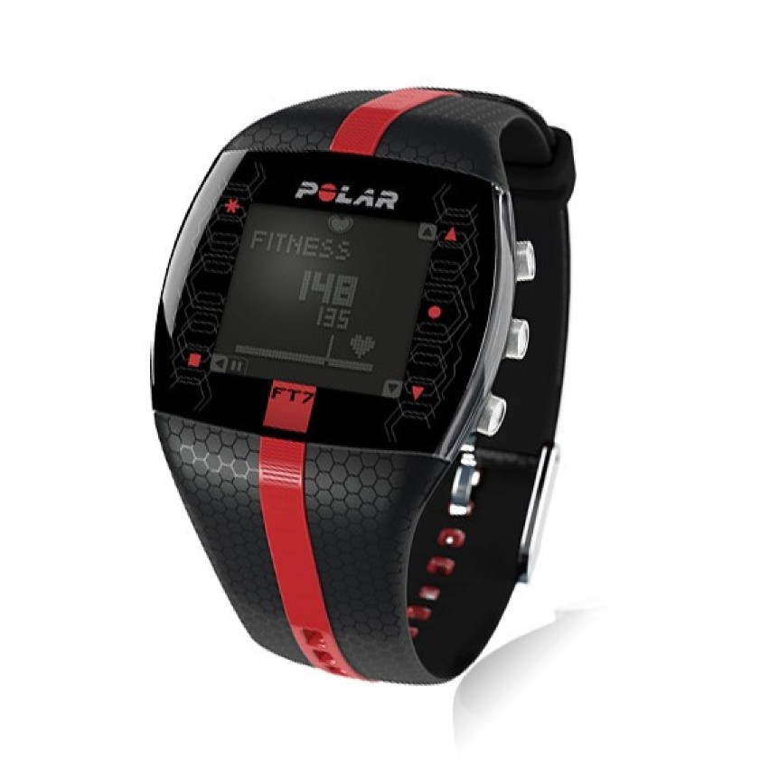 Polar Pulsometr FT7 Fitness & Cross-Training czarno-czerwony