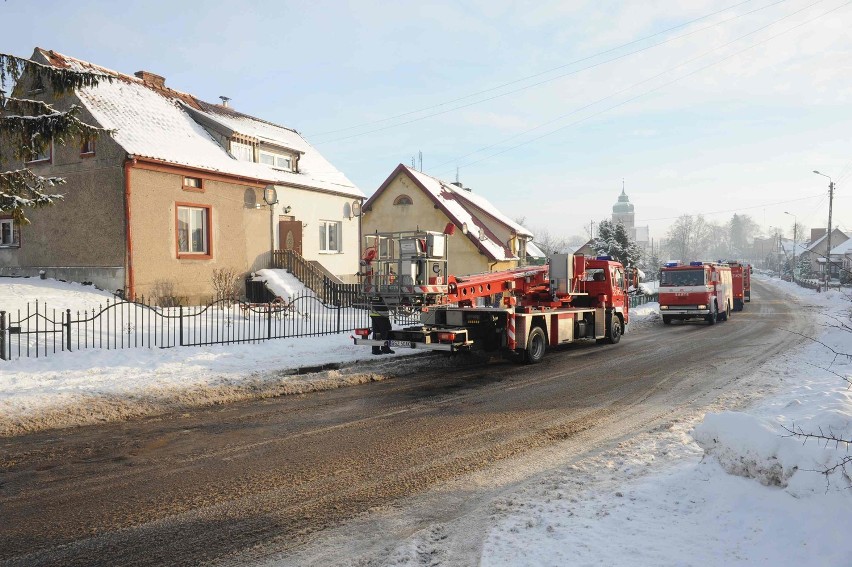 Uwaga! Pożar w Starym Targu!