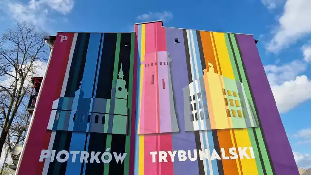 Nowy mural przy ul. Szerokiej w Piotrkowie