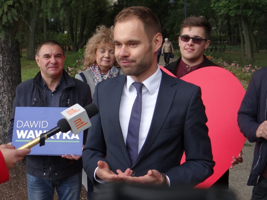 Wybory Radomsko 2018: Dawid Wawryka kandydatem na prezydenta Radomska [ZDJĘCIA, FILM]