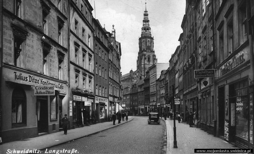 Centrum Świdnicy na przedwojennych zdjęciach. Ależ było pięknie! Zobacz sam