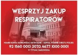 Koronawirus Gniezno: szpital zebrał już ponad 100 tys. zł na respiratory