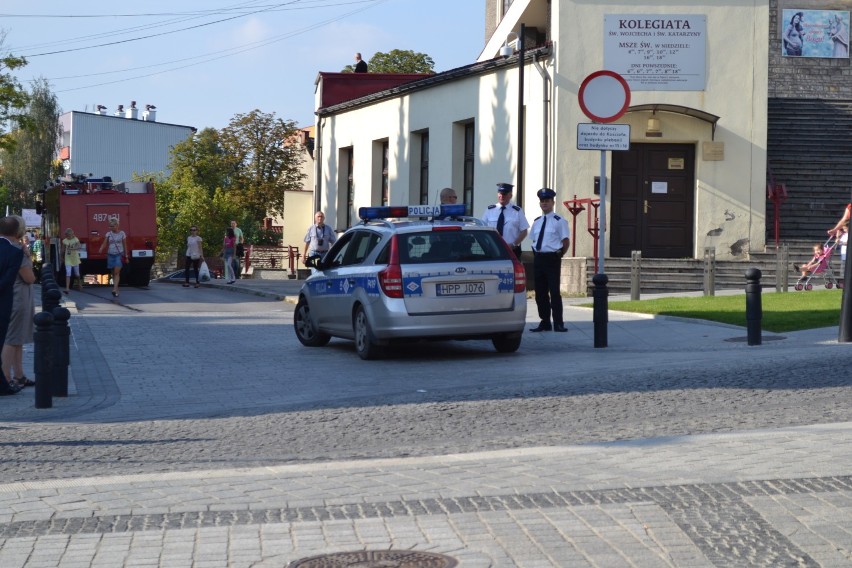 Przed godziną 9 rano na ulicy Świętej Barbary patrol Ruchu...