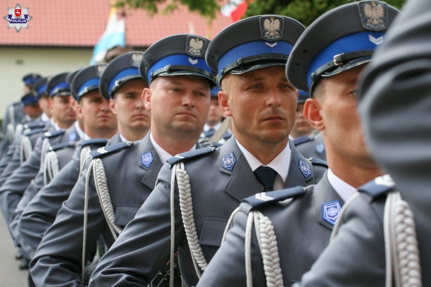 Lubelskie: Policjanci z całego województwa świętowali w Parczewie (ZDJĘCIA, WIDEO)