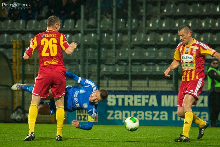 Miedź Legnica - Chojniczanka Chojnice 2:2  Fot. Piotr Florek